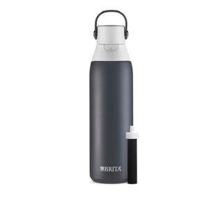 Brita stainless steel filtering water bottle